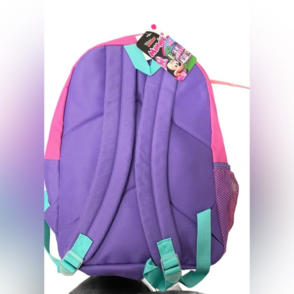 DISNEY MINNIE MOUSE 2-PC BACKPACK & LUNCH BAG SET (NEW WITH TAGS) - Picture 2 of 3
